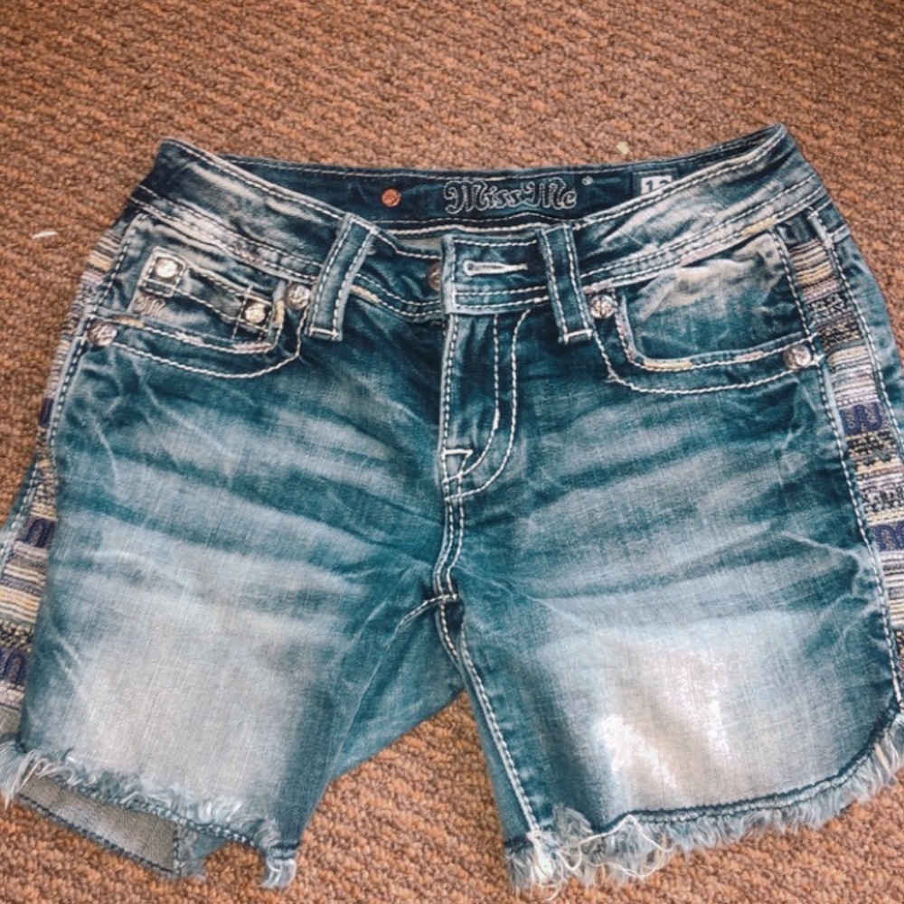 Miss Me Denim Size 12 Jean Shorts